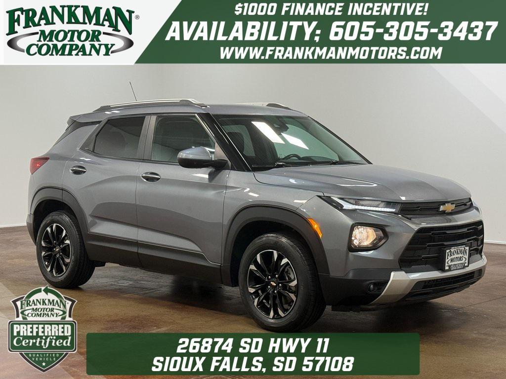 used 2021 Chevrolet TrailBlazer car, priced at $18,769