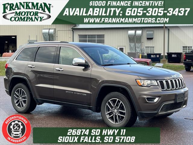 used 2018 Jeep Grand Cherokee car, priced at $15,992