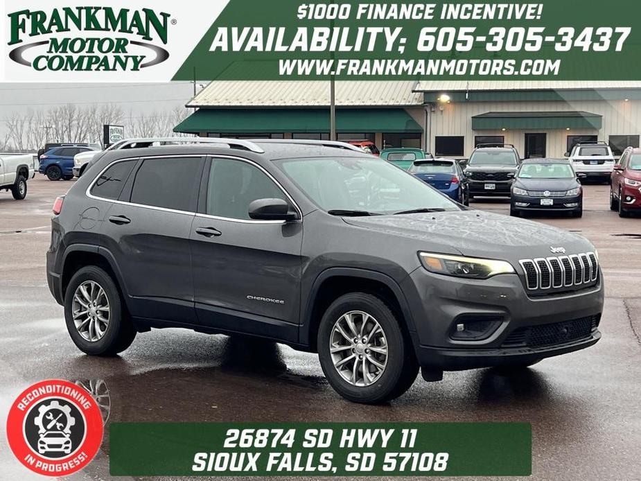 used 2021 Jeep Cherokee car, priced at $24,675
