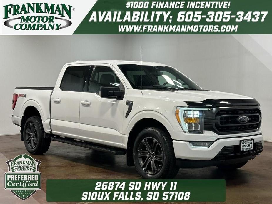 used 2021 Ford F-150 car, priced at $39,484