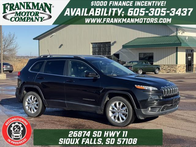 used 2014 Jeep Cherokee car, priced at $11,505