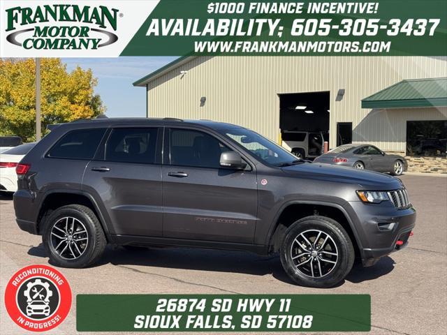 used 2017 Jeep Grand Cherokee car, priced at $17,547