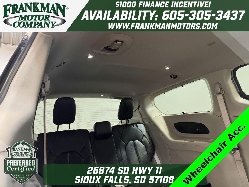 used 2018 Chrysler Pacifica car, priced at $38,558