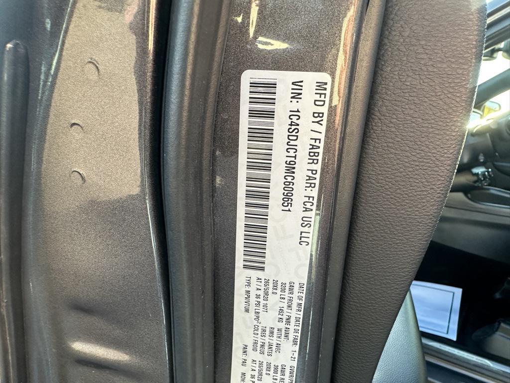 used 2021 Dodge Durango car, priced at $33,536