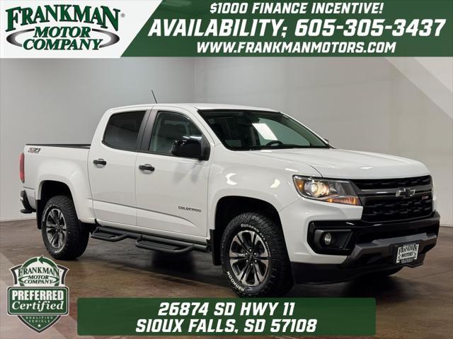 used 2022 Chevrolet Colorado car, priced at $33,075