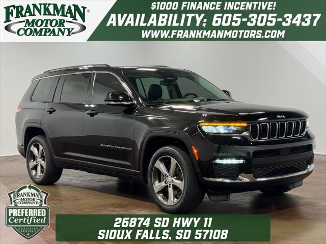 used 2021 Jeep Grand Cherokee L car, priced at $32,939