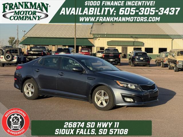 used 2015 Kia Optima car, priced at $12,999