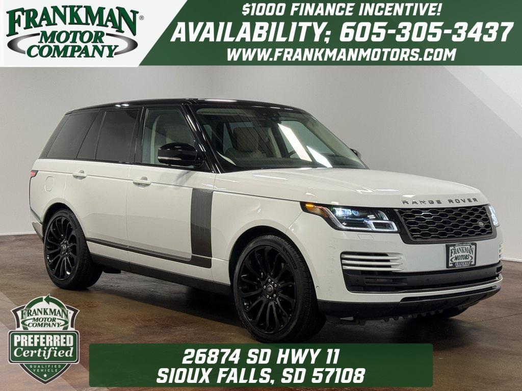 used 2021 Land Rover Range Rover car, priced at $48,619