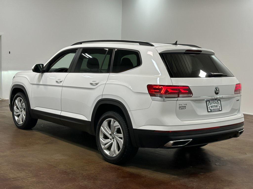 used 2021 Volkswagen Atlas car, priced at $23,305