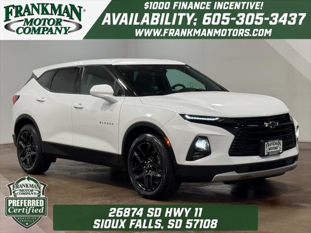 used 2022 Chevrolet Blazer car, priced at $21,963