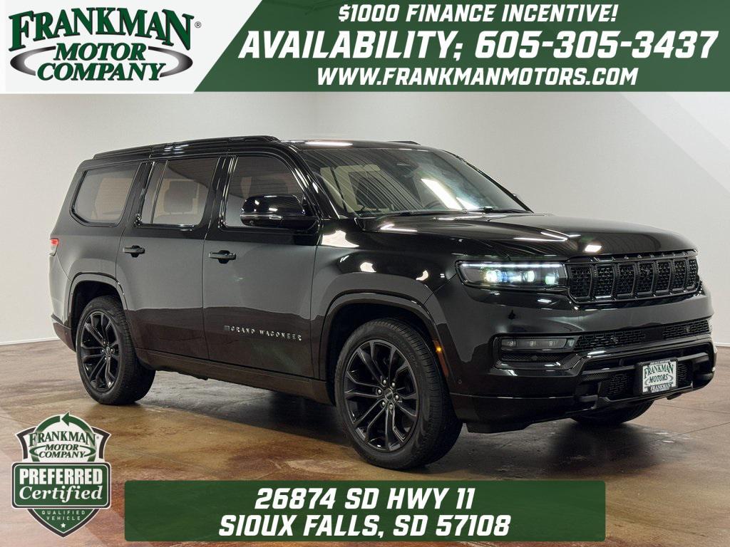 used 2023 Jeep Grand Wagoneer car, priced at $68,855