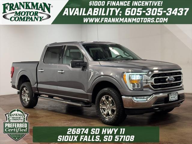 used 2021 Ford F-150 car, priced at $36,988