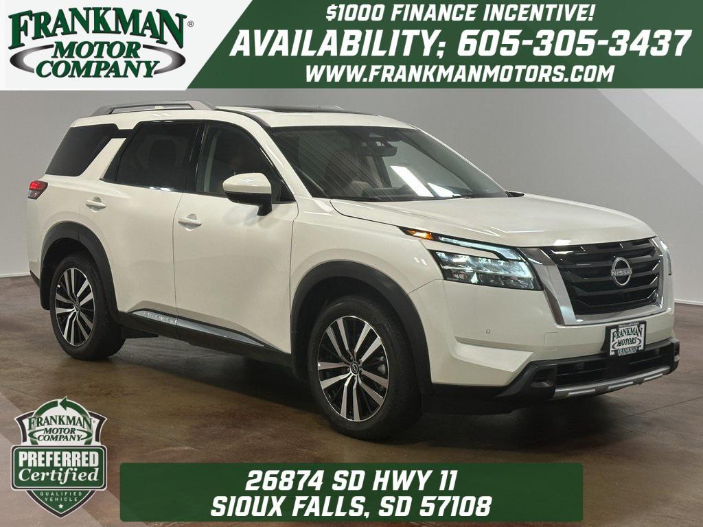 used 2024 Nissan Pathfinder car, priced at $41,511