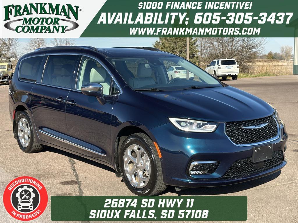 used 2021 Chrysler Pacifica car, priced at $36,807