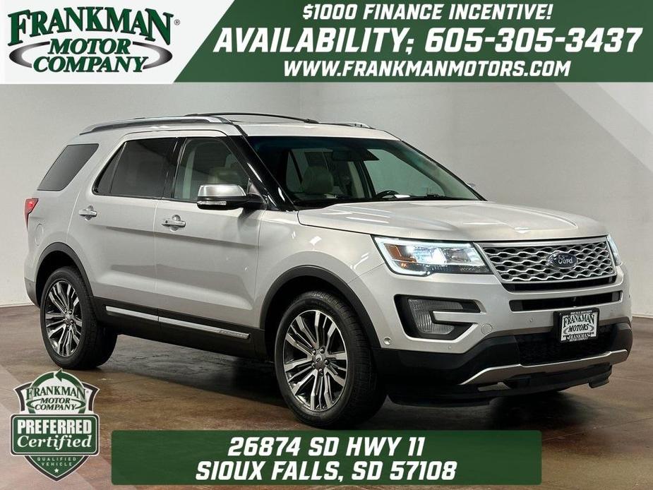used 2017 Ford Explorer car, priced at $21,975