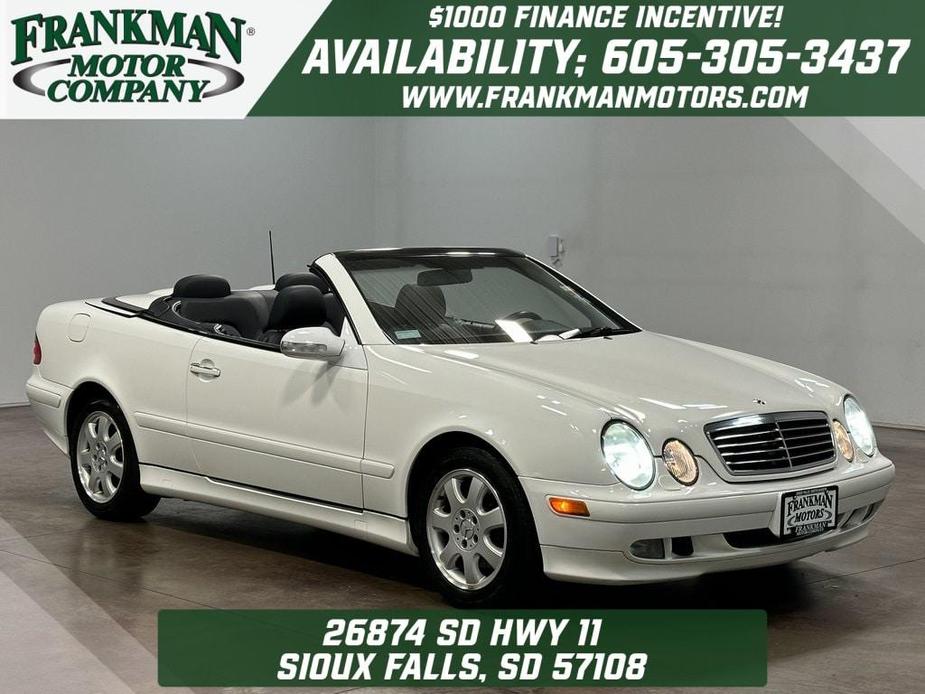 used 2003 Mercedes-Benz CLK-Class car, priced at $14,222