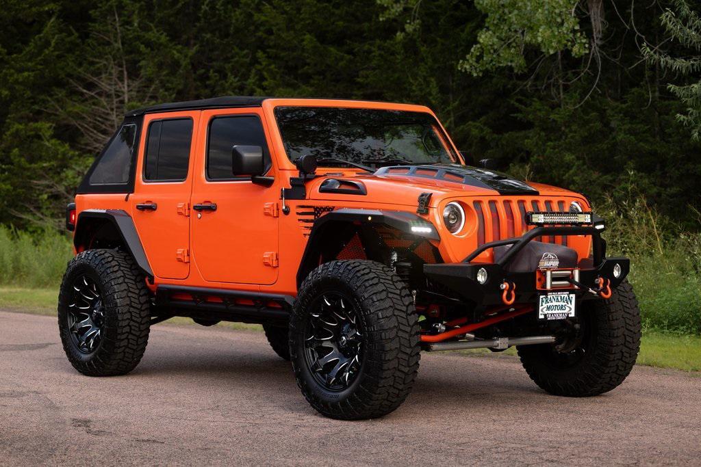 used 2018 Jeep Wrangler Unlimited car, priced at $31,887