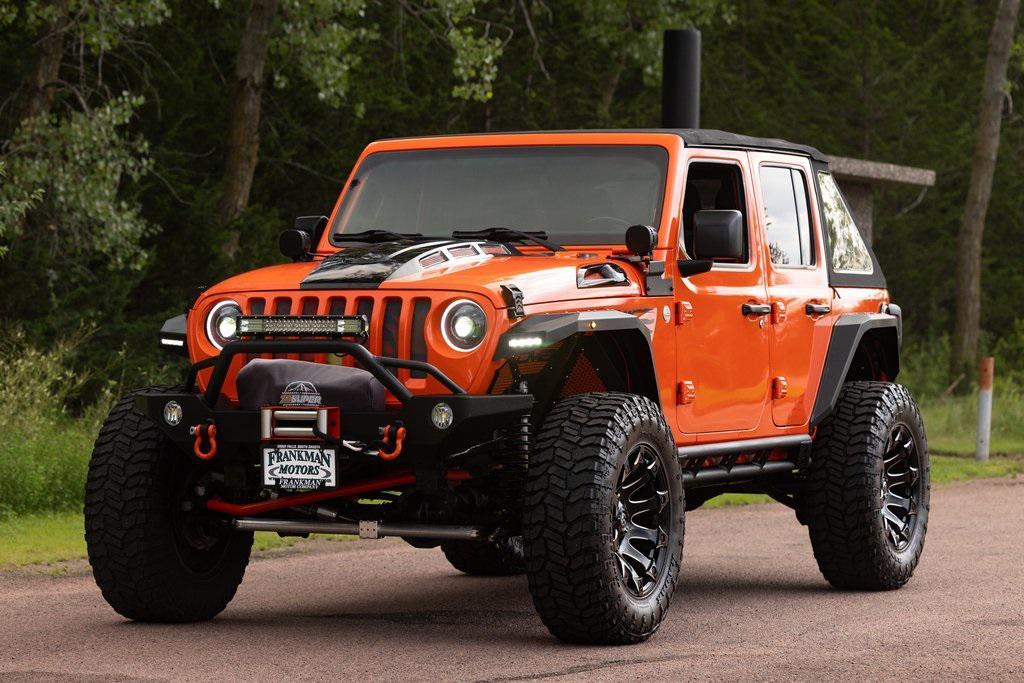 used 2018 Jeep Wrangler Unlimited car, priced at $31,887