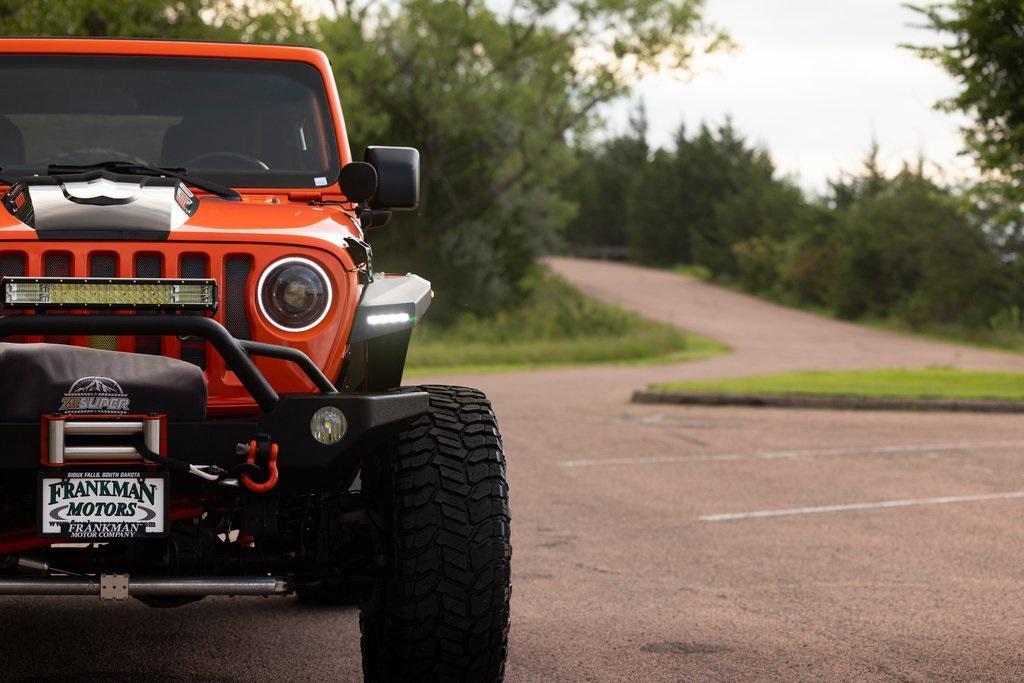 used 2018 Jeep Wrangler Unlimited car, priced at $31,887