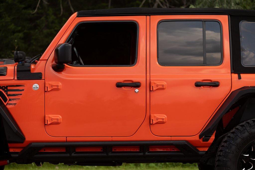 used 2018 Jeep Wrangler Unlimited car, priced at $31,887