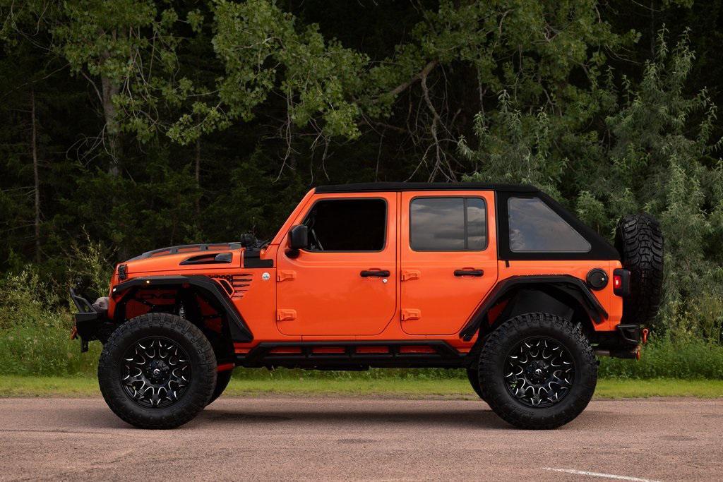 used 2018 Jeep Wrangler Unlimited car, priced at $31,887