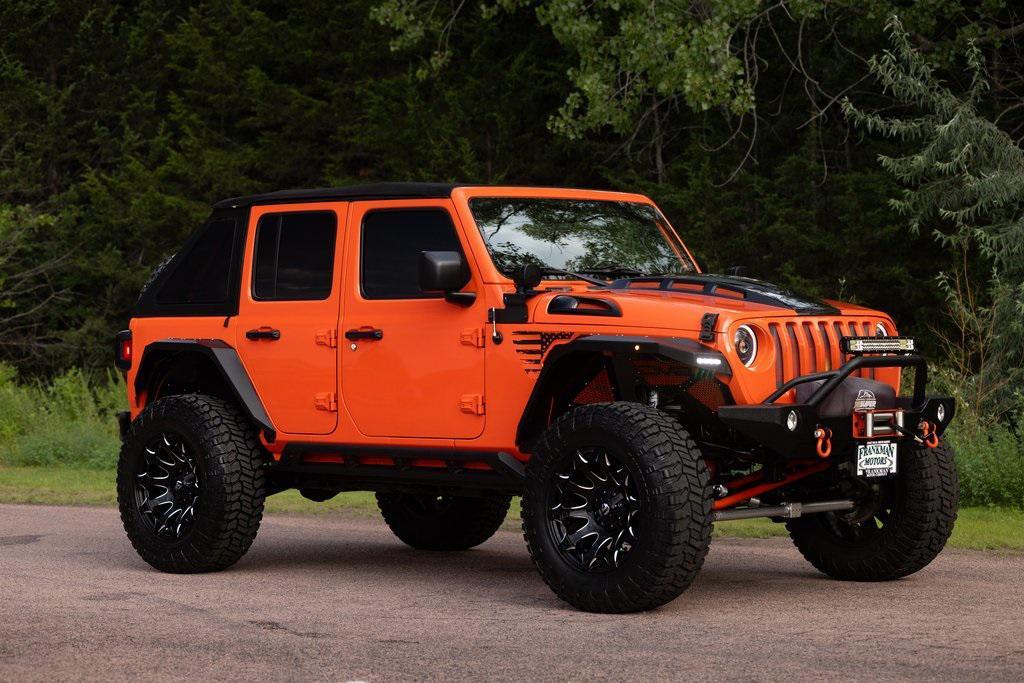 used 2018 Jeep Wrangler Unlimited car, priced at $31,887