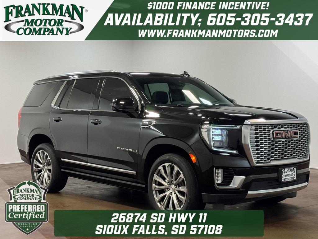 used 2022 GMC Yukon car, priced at $60,183