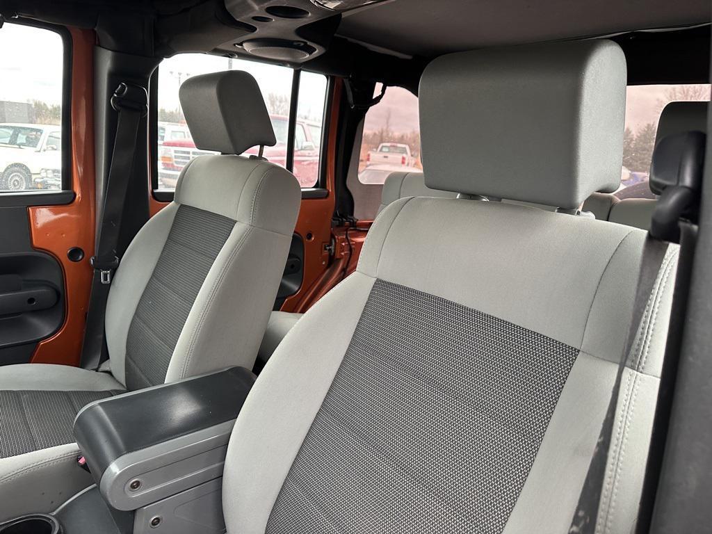 used 2010 Jeep Wrangler Unlimited car, priced at $13,531