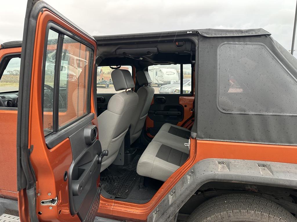 used 2010 Jeep Wrangler Unlimited car, priced at $13,531