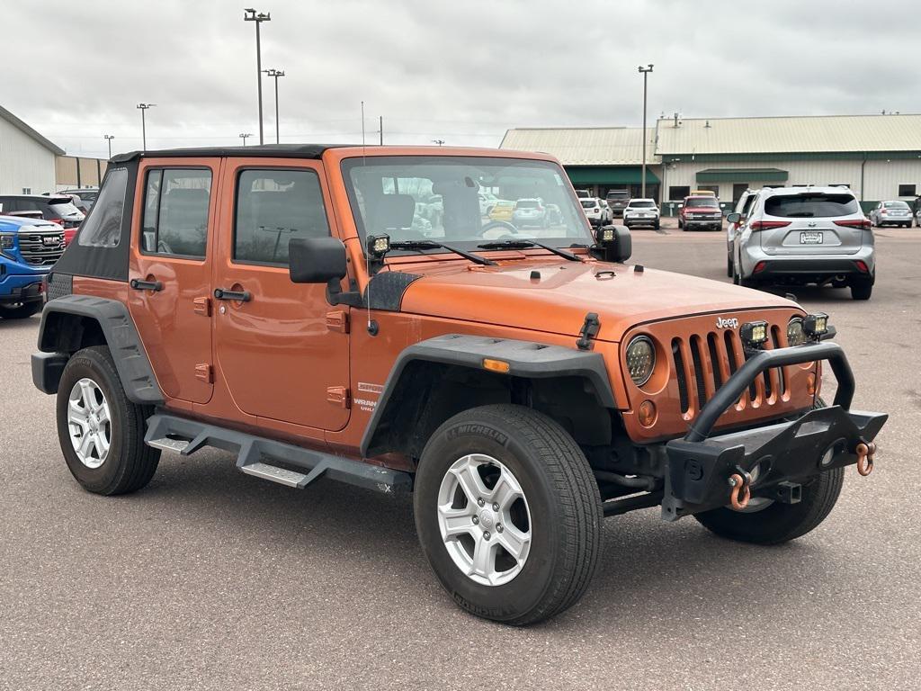 used 2010 Jeep Wrangler Unlimited car, priced at $13,531