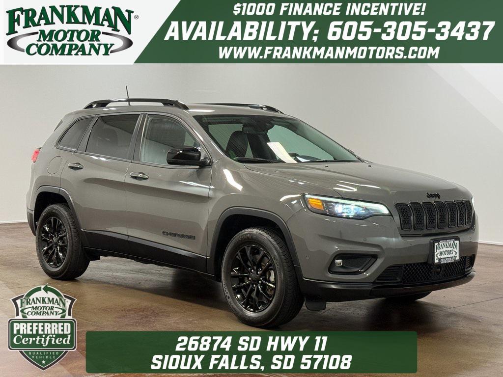 used 2023 Jeep Cherokee car, priced at $23,265