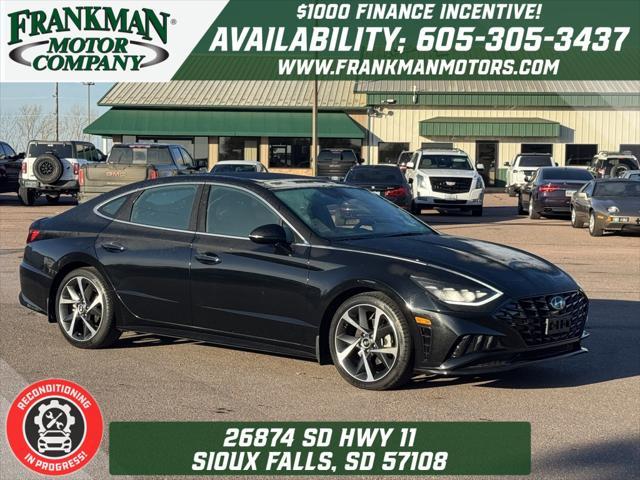 used 2022 Hyundai Sonata car, priced at $22,498