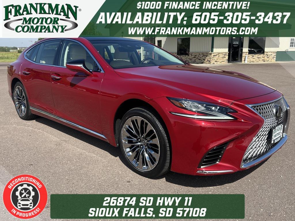 used 2018 Lexus LS 500 car, priced at $43,887