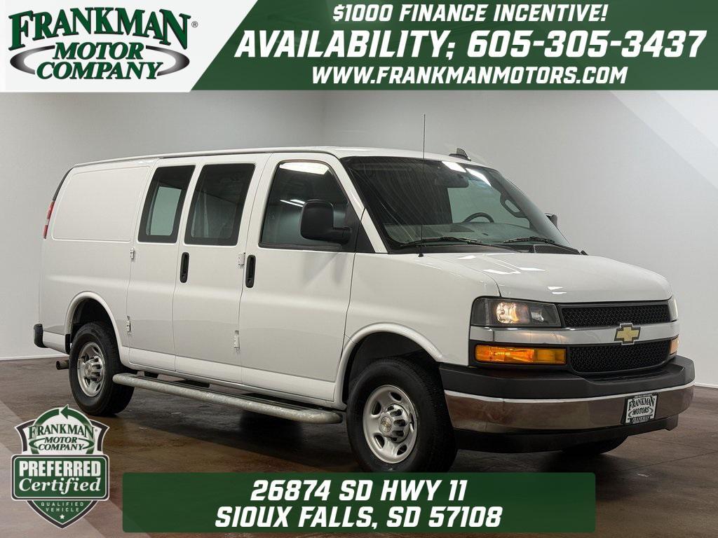 used 2024 Chevrolet Express 2500 car, priced at $33,969