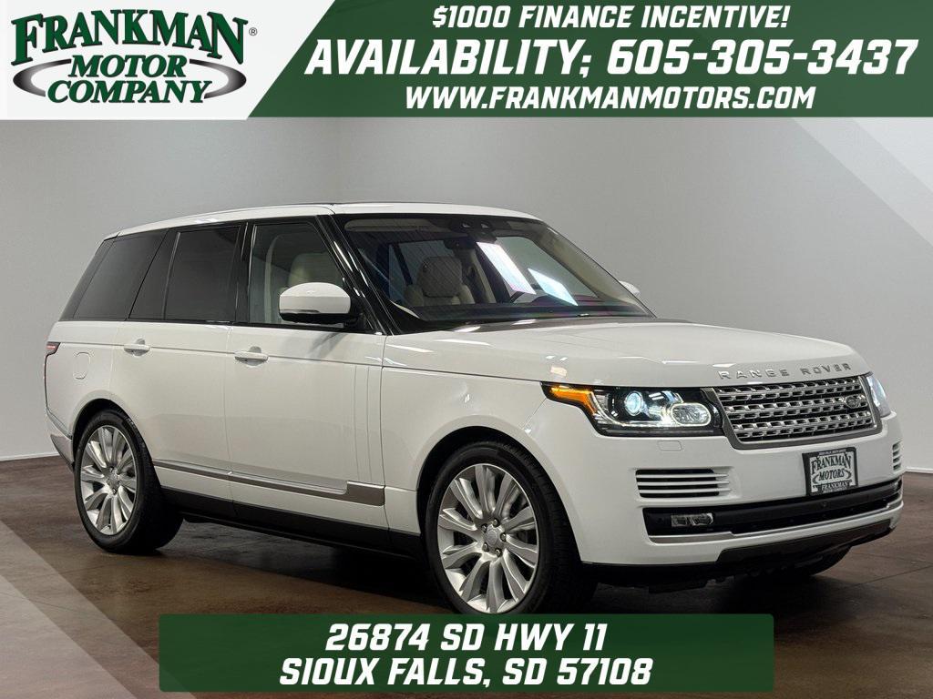 used 2017 Land Rover Range Rover car, priced at $22,765