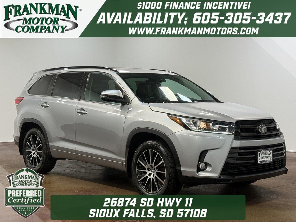 used 2017 Toyota Highlander car, priced at $22,900