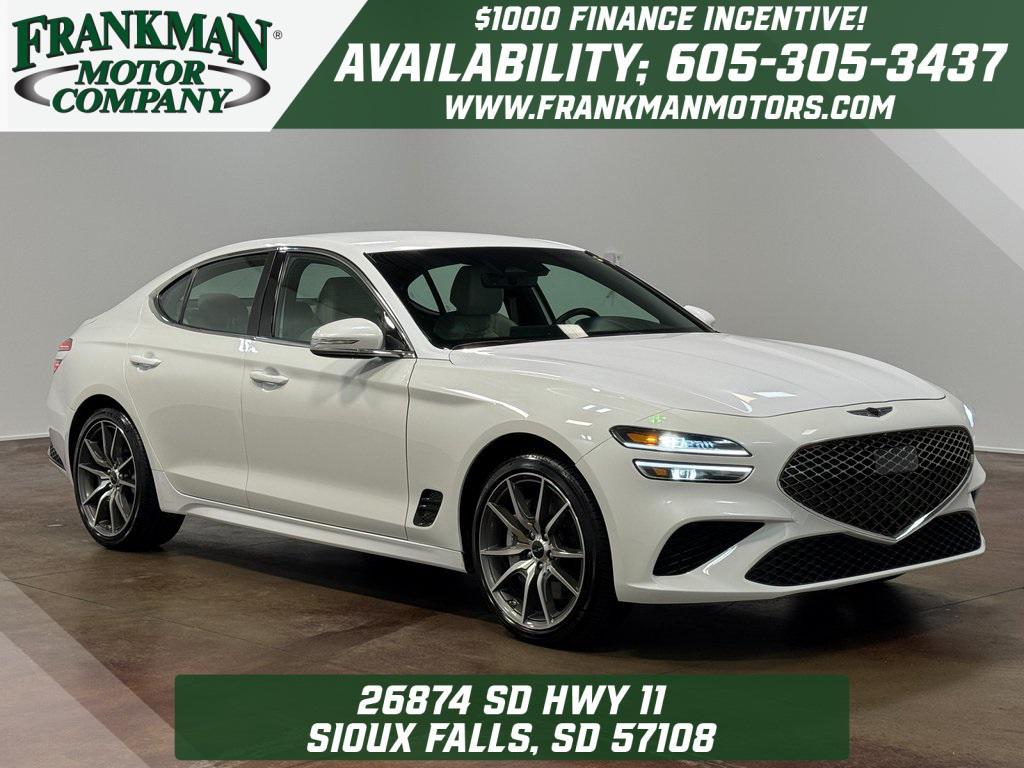 used 2025 Genesis G70 car, priced at $33,682