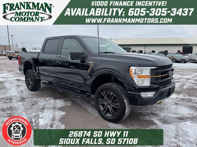 used 2021 Ford F-150 car, priced at $46,341