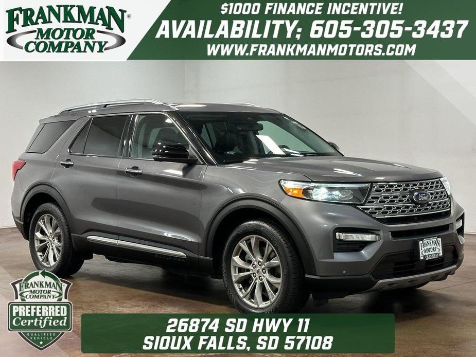 used 2021 Ford Explorer car, priced at $31,402