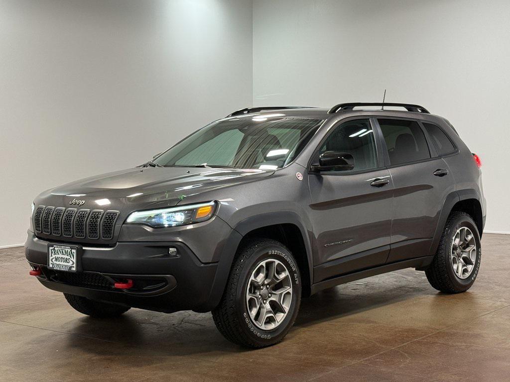 used 2022 Jeep Cherokee car, priced at $25,612