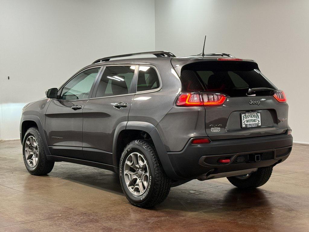 used 2022 Jeep Cherokee car, priced at $25,612