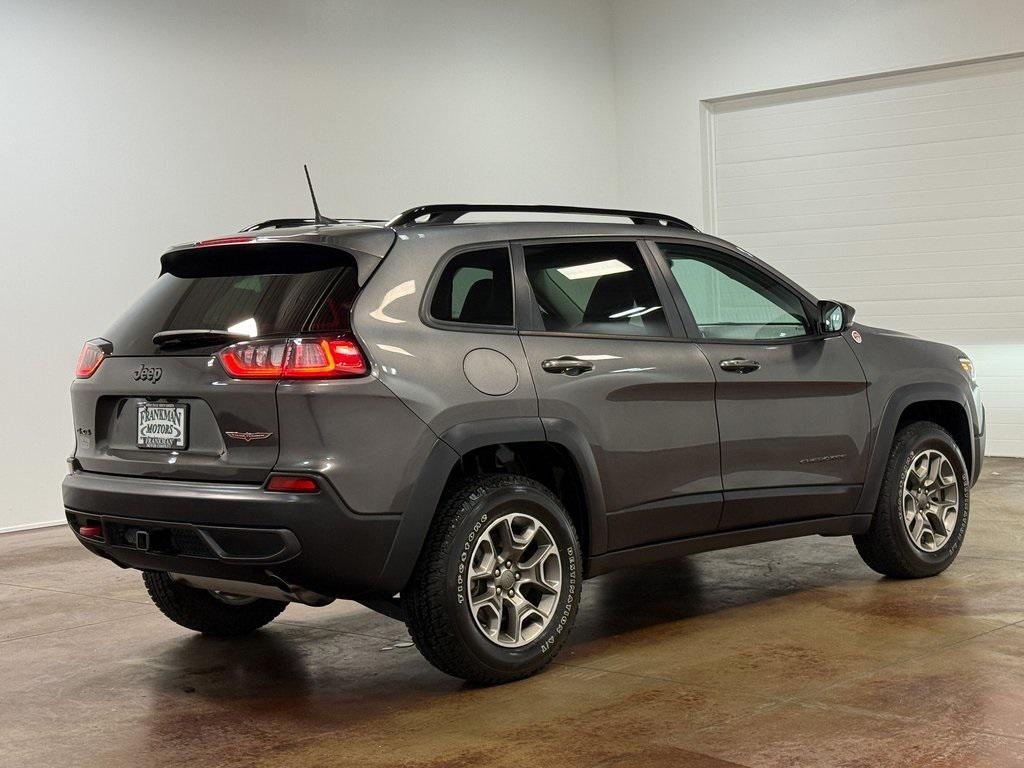 used 2022 Jeep Cherokee car, priced at $25,612