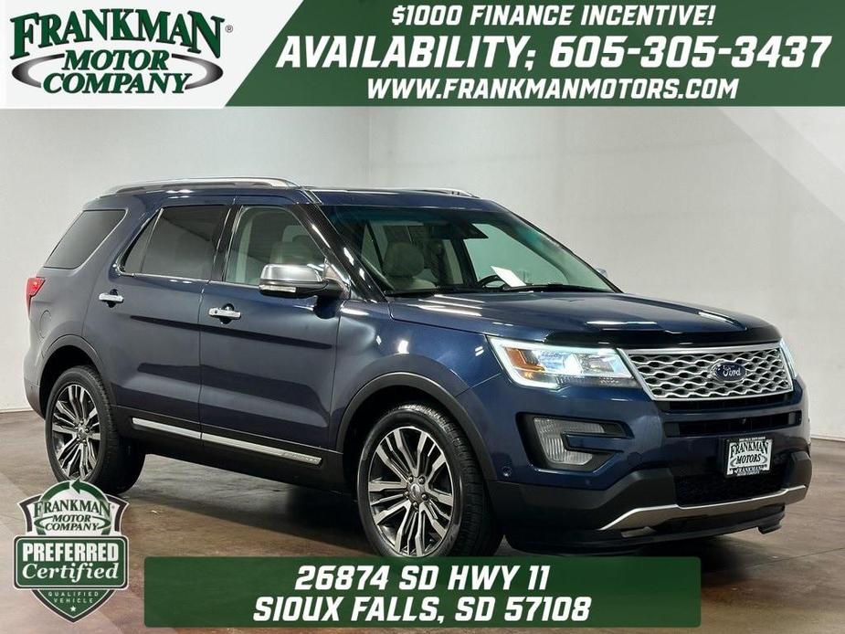 used 2016 Ford Explorer car, priced at $23,117