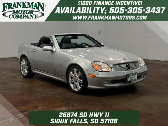 used 2004 Mercedes-Benz SLK-Class car, priced at $11,522