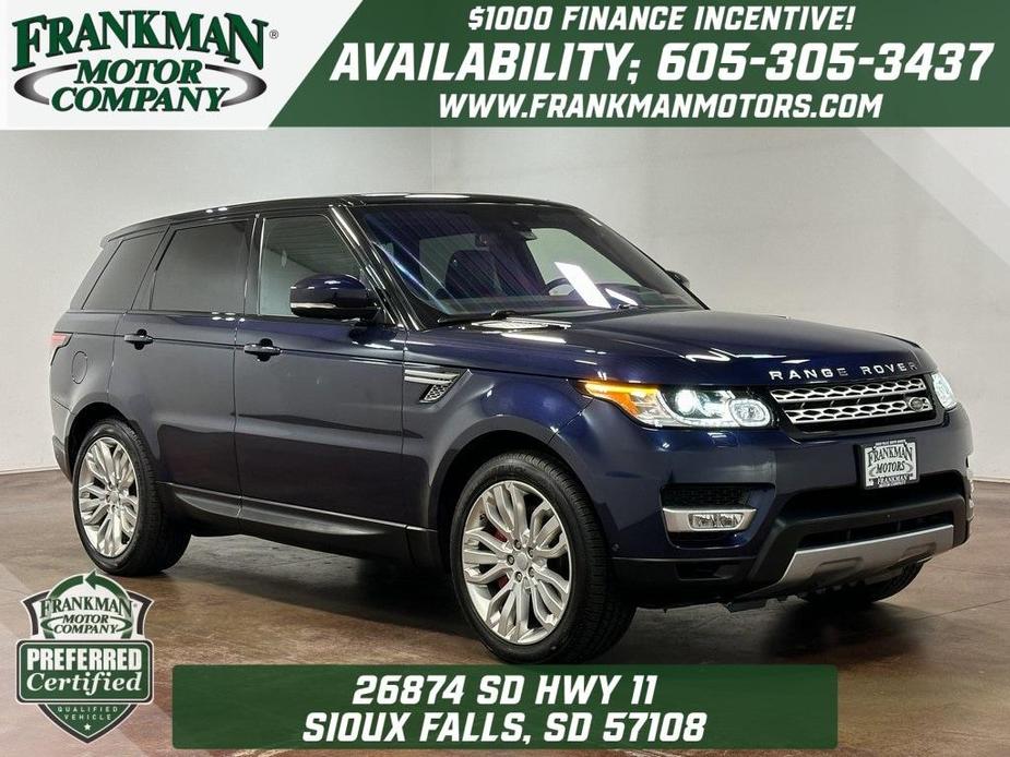 used 2016 Land Rover Range Rover Sport car, priced at $27,876