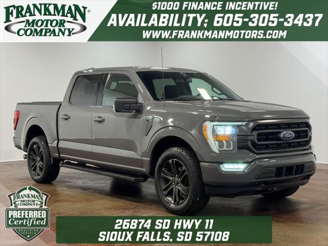 used 2021 Ford F-150 car, priced at $39,237