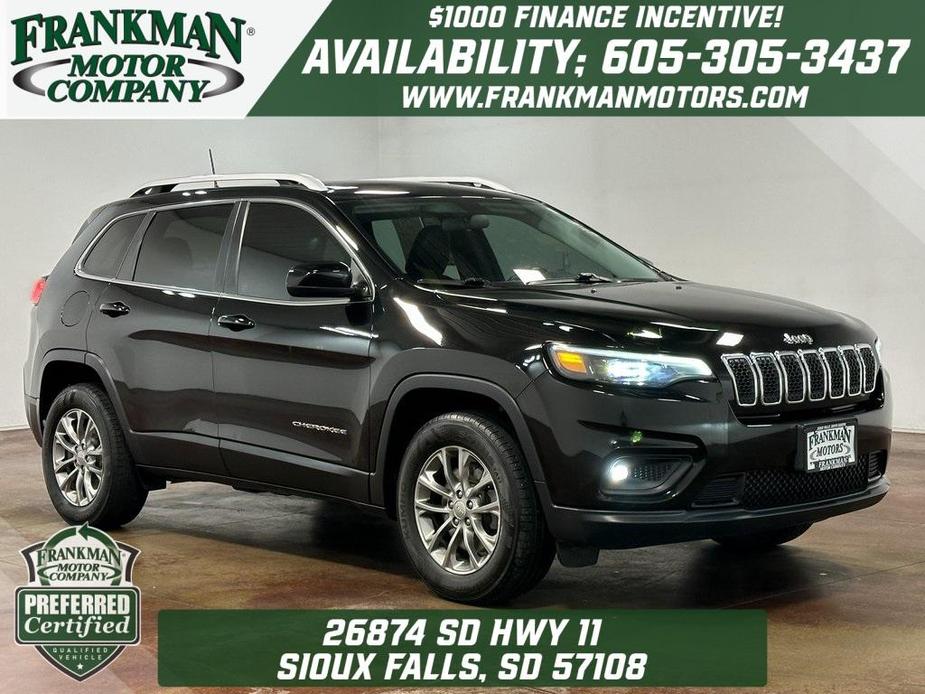 used 2019 Jeep Cherokee car, priced at $18,100