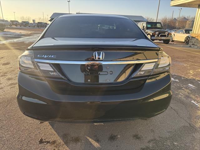 used 2015 Honda Civic car, priced at $14,055