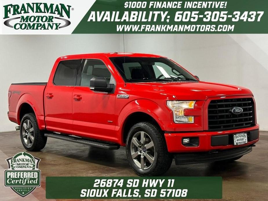 used 2017 Ford F-150 car, priced at $32,834