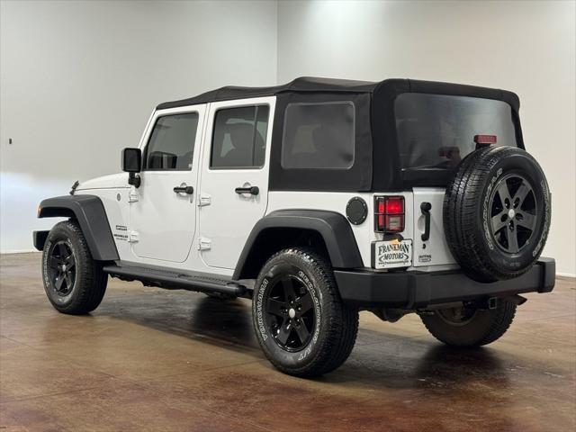 used 2017 Jeep Wrangler Unlimited car, priced at $22,370
